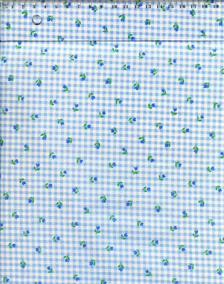 Petit Lot De 2 Coupons/échantillons De Tissu Patchwork - Motif à Relief Bleu Et Marron, Qualité Pro (France)