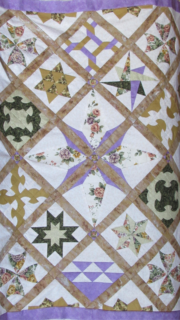 Quilt mystère Coq en Patch