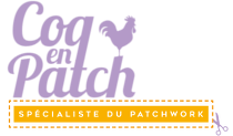 Coq en Patch, le spécialiste du patchwork DIY. 2500 tissus référencés. logo
